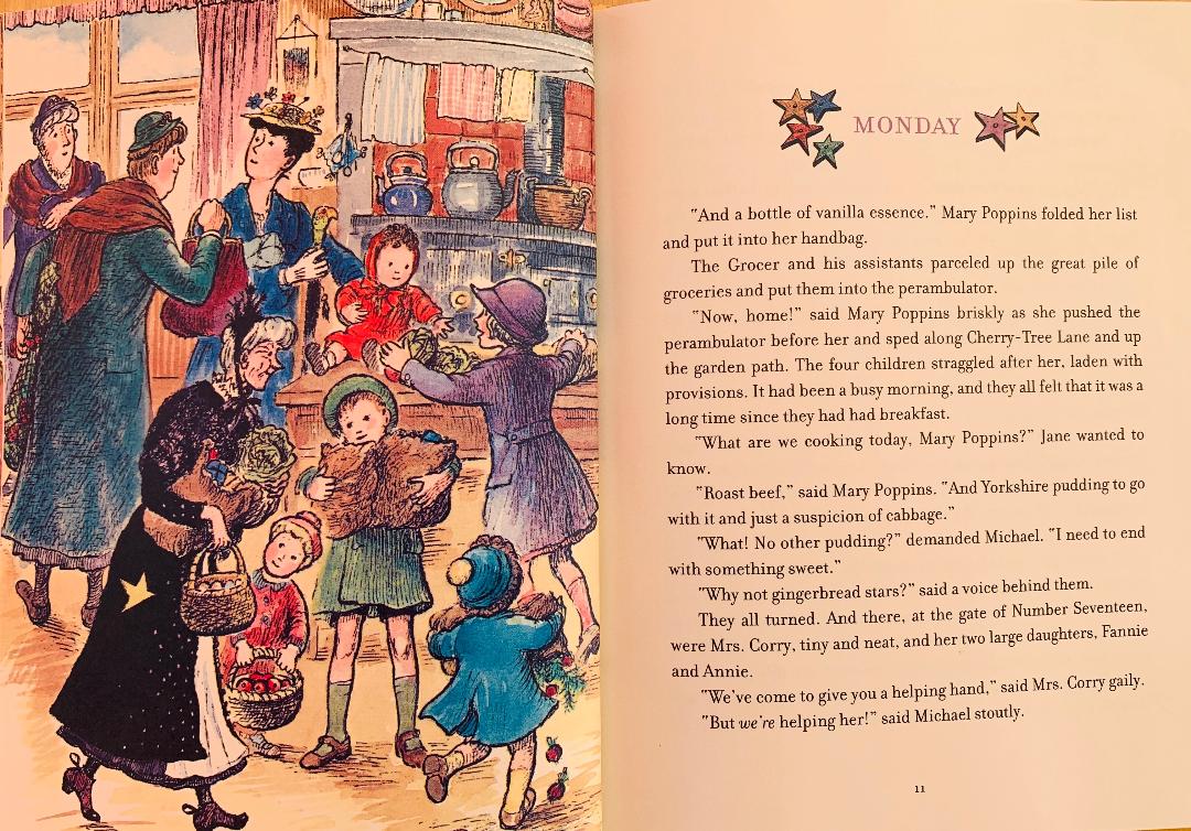 Mary Poppins Monday colour story