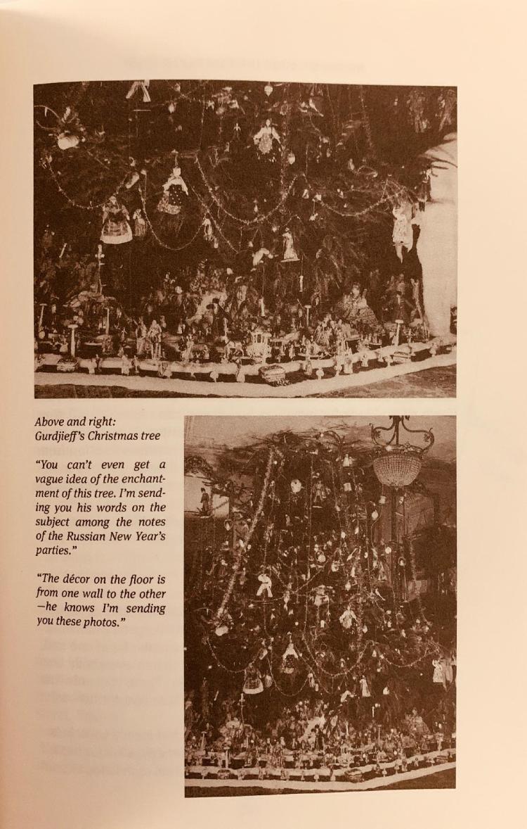 Gurdjieff inverted Christams tree