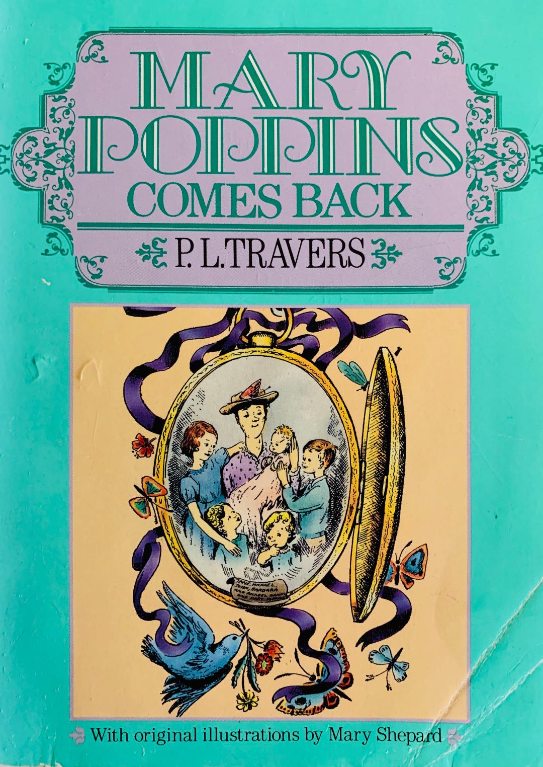 Mary Poppins Comes Back cover page