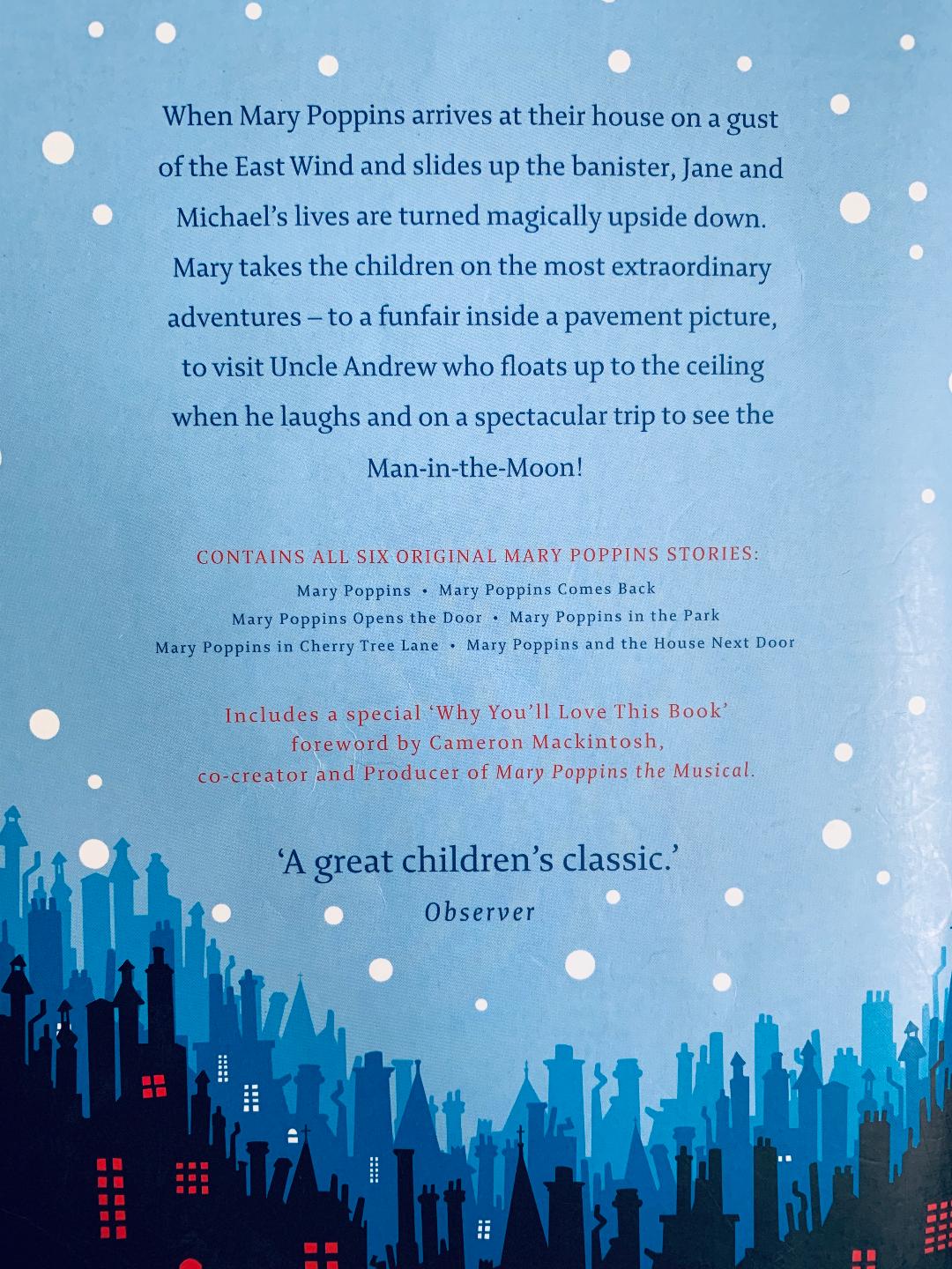 The Complete Mary Poppins back cover